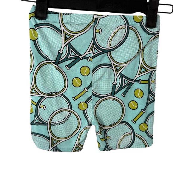 Posh Peanut Kids Tennis Racket Bamboo Two Piece Pajama Set - Picture 5 of 6